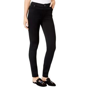 INC International Concepts Jegging Pants Skinny Mid-Rise Stretch Black Size 10P